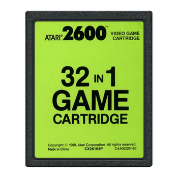 Сборник Игр Atari 2600 32 in 1 Black Б/У