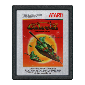 Игра Atari 2600 Galaxian Black Б/У