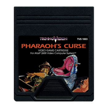 Игра Atari 2600 The Pharaoh's Curse Black Б/У