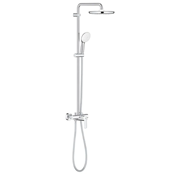 Душова система із одноважільним змішувачем настінного монтажу Grohe Tempesta System 250 (26673001)