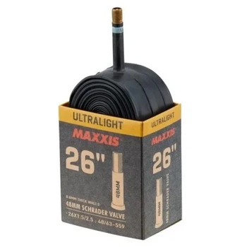 Камера Maxxis Ultralight 26x1.5/2.5 Ніпель Schrader 48 мм (1052-EIB00141100)