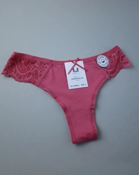 Американки бавовняні з мереживом Heat Underwear Розовий XL