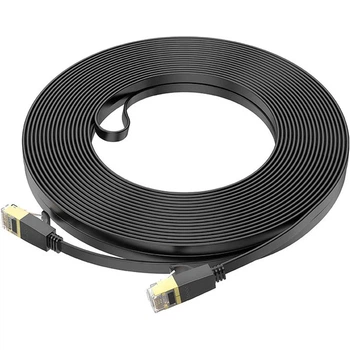 Патч-корд Hoco US07 General Pure Copper Flat Network Cable 20m Black