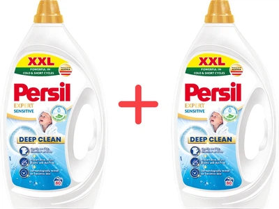 Упаковка гелів для прання Persil Expert Sensitive Deep Clean 120 циклів прання 2.7 л + 2.7 л (9000101566789/9000101566789)