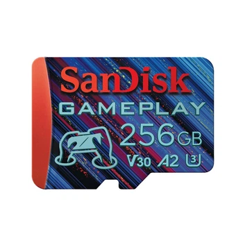 Карта пам'яті SanDisk GamePlay microSDXC 256GB UHS-I U3 Class 10 V30 A2 190/130MB/s (BA1A7EBA8A85)