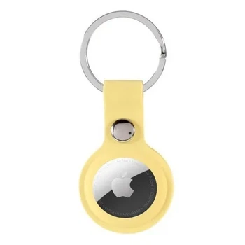Брелок Silicone Key Ring для AirTag/ AirTag 2 Yellow