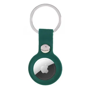 Брелок Silicone Key Ring для AirTag/ AirTag 2 Dark green