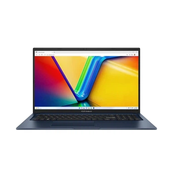 Ноутбук ASUS Vivobook 17 X1704VA-AU988 17.3" FHD IPS, Intel 7 150U, 16GB, F512GB, UMA, NoOS, Голубой