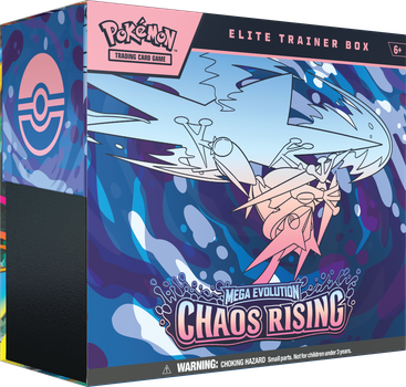 Zestaw kart Pokemon TCG: Mega Evolution - Chaos Rising - Elite Trainer Box (196214139954)
