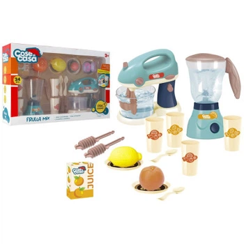 Игровой набор Cose di casa Миксер, Бландер с фруктами и аксессуарам (42559)