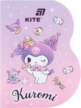 Блокнот Kite Kuromi А6 60 листов в клетку (HK26-223-2)