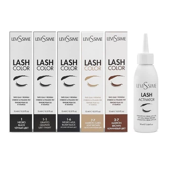 Набор красок LeviSsime Lash Color для бровей c окислителем (5*15 мл)