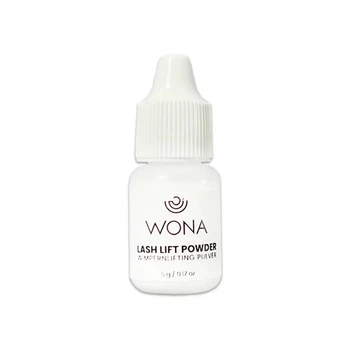 Фиксирующая пудра Wona Lash Lift Powder для корейского ламинирования ресниц (5 г)
