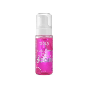 Шампунь-пена Zola Bubblegum для очищения бровей и ресниц (150 мл)