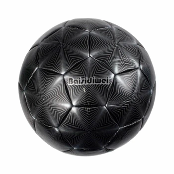 Футбольный мяч №5 PU — 310–330 г, резиновая камера, C 70249-4, черный