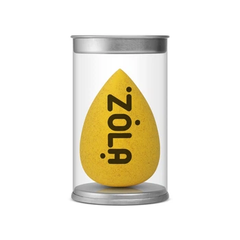 Спонж Zola для макияжа, капля, с блестками