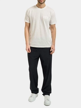 Штани із плащівки на затяжках Armani Exchange 31 чорний XM002085