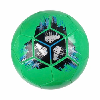 Футбольный мяч №5 — PVC, 260–270 г, C 70160-2, зеленый