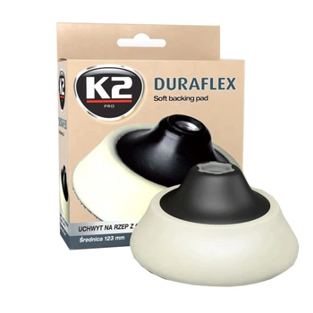 Держатель для крепления полировальных кругов K2 Duraflex soft backing pad на липучке 123 мм (L600)