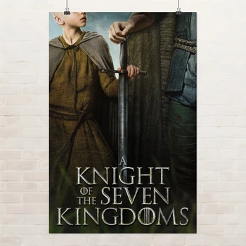 Постер Рыцарь Семи Королевств, Knight of the Seven Kingdoms, Game Of Thrones, GOT, сериал, A3 42×28 см (id7309)
