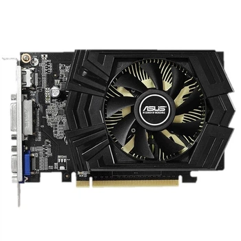 Видеокарта ASUS GeForce GT740 (2 ГБ, GDDR5, 128 бит, 1033/5000 МГц, VGA, DVI, HDMI) Б/У
