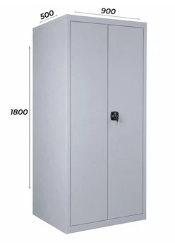 Шкаф архивный металлический LEVMETAL ШБМ 18 (1800х900х500х0.5)