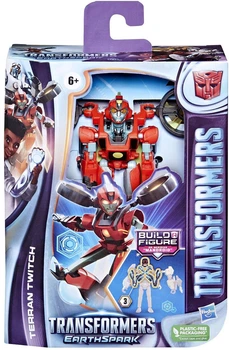 Figurka Hasbro Transformers: Earthspark Deluxe Class Terran Twitch 12.5 cm F6734 (5010996310163)