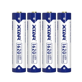 Аккумулятор XTAR AAA/LR03 Li-ion 1000 mAh 4 шт.