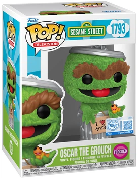 Фигурка Funko Pop! Television 123 Sesame Street: Oscar the Grouch 10 см 88516 (889698885164)