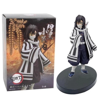 Фигурка Обанай Игуро «Уничтожающий демонов клинок» (Demon Slayer: Kimetsu no Yaiba) — Коллекционная аниме статуэтка Obanai Iguro, 14 см