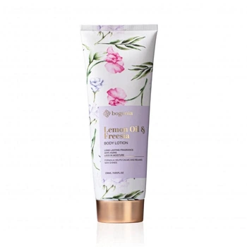 Лосьйон Bogenia Lemon Oil & Freesia Body Lotion для зволоження та пом'якшення шкіри тіла, 236 мл