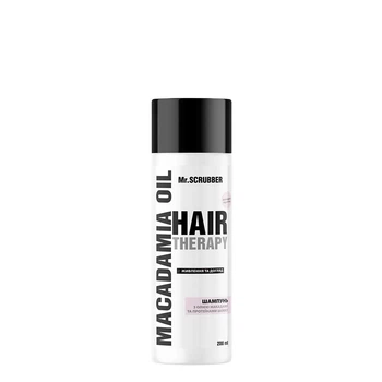 Шампунь для волос Mr.SCRUBBER Hair Therapy Macadamia Oil для гладкости и шелковистости 200 мл