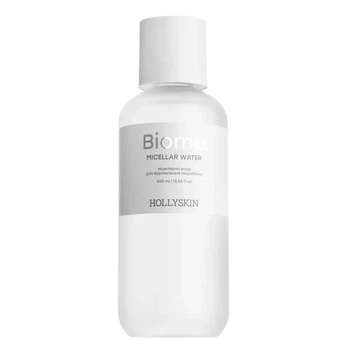 Міцелярна вода для обличчя Hollyskin Biome Micellar Water для зняття макіяжу та відновлення мікробіому 400 мл