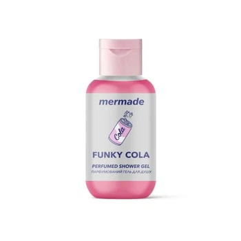 Гель для душа Mermade Perfumed Shower Gel Funky Cola для очищения кожи тела с ароматом колы 100 мл