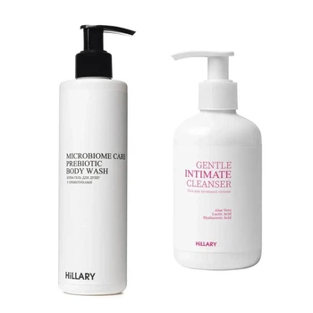 Набор для бережной очистки тела и интимной зоны Hillary Gentle Body & Intimate Care Set