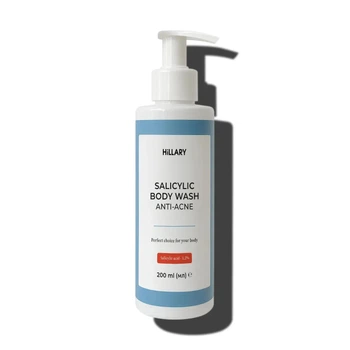 Очищающий гель для тела с салициловой кислотой Hillary Anti-Acne Salicylic Body Wash 200 мл