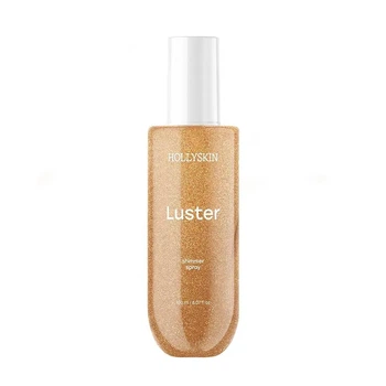 Шиммер-спрей для сияния кожи тела Hollyskin Luster Shimmer Spray Pink Bronze 150 мл