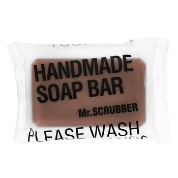 Натуральное мыло Mr.SCRUBBER Handmade Soap Bar Salted Caramel 170 г ручной работы с ароматом теплой карамели для мягкого очищения кожи