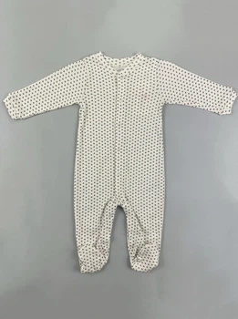 Человечек для девочки Фламинго Сердечки молочный 382-1009 80 см