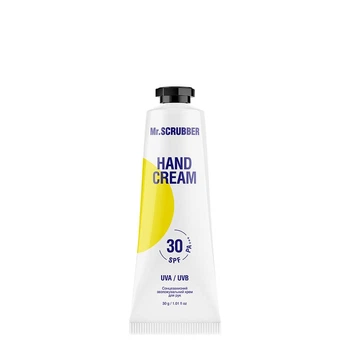 Солнцезащитный увлажняющий крем для рук Mr.SCRUBBER Hand Cream SPF 30 для ухода и защиты кожи 30 мл