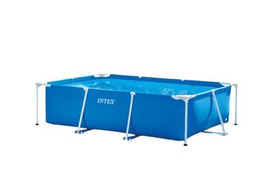 Каркасний прямокутний басейн Intex Small Frame 260 x 160 x 65 см 28271 (6942138936865)