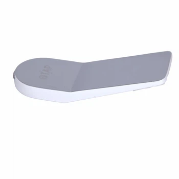 Ручка картриджа Qtap (42x109.2x34.3) для смесителей Presto Chrome/White QTPRE421092343CRW50514