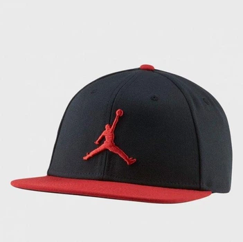 Кепка Nike JORDAN PRO JUMPMAN SNAPBACK чорний, червоний Універсальна MISC