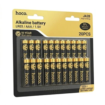 Батарейка HOCO JA2B AAA alkaline battery LR03(20PCS)