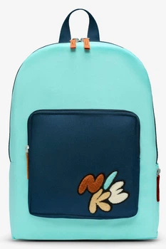Рюкзак Nike Y NK CLASSIC BKPK - BUBBLE 16L бирюзовый, темно-синий Детский 38x28x13 см