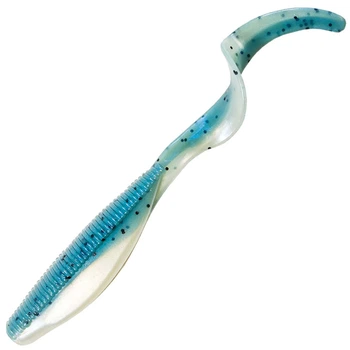 Плаваючий силікон ZMAN Streakz Curly Tailz 5" 4 шт/уп #Nuked Pilchard Glow
