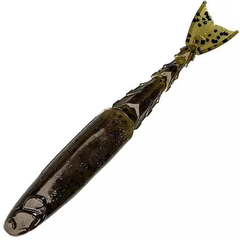 Плаваючий силікон ZMAN Chattershad 3.5" (5 шт/уп) #Green Pumpkin