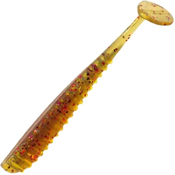 Силикон Reins Aji Ringer Shad 566 Motor Oil Red Flake (15 шт/уп)