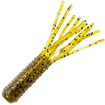 Плавающий силикон ZMAN TRD Tubez 2.75" 6 шт/уп #Green Pumpkin