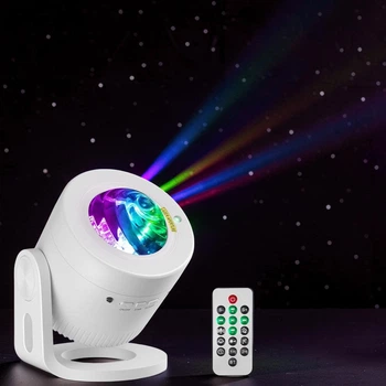 Ночник проектор AND LY-1069 звездное небо с Bluetooth динамиком светильник